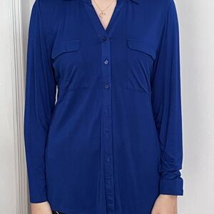 Kim Rogers button-down collared shirt